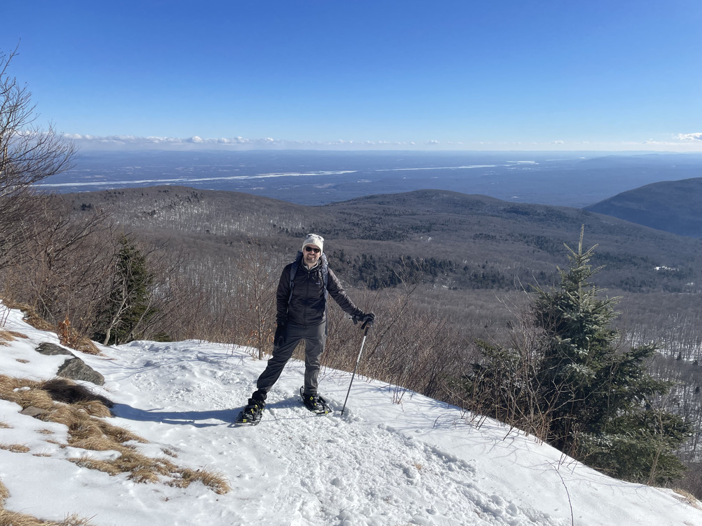 Dan on Hurricane Ledge