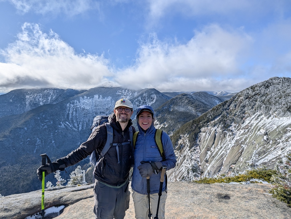 Dan and Alex at Pyramid