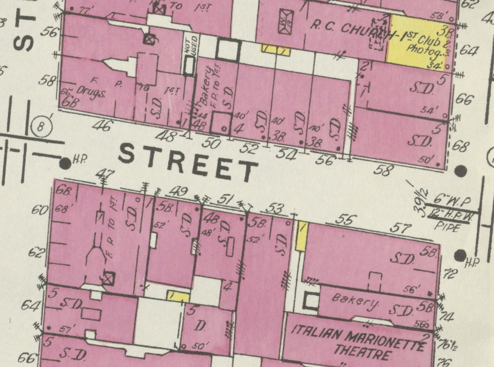 Zoom in of that same map
